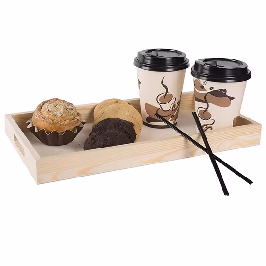 Ablage für Dokumente im Home Office, unlackiertes Briefablage aus massivem Holz