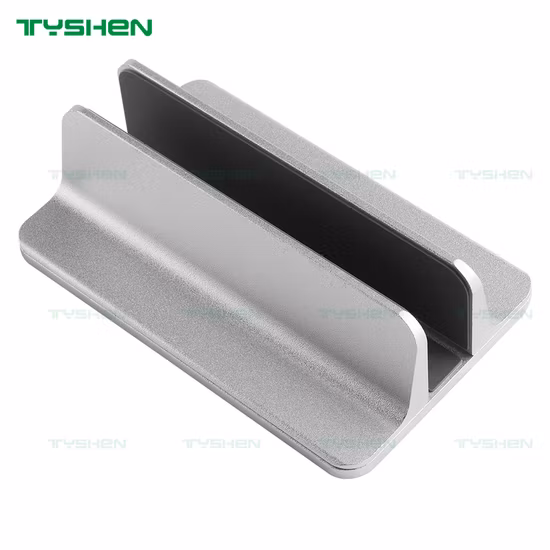 Laptopständer aus Aluminium, Dicke einstellbar zwischen 1,4 cm und 7,3 cm