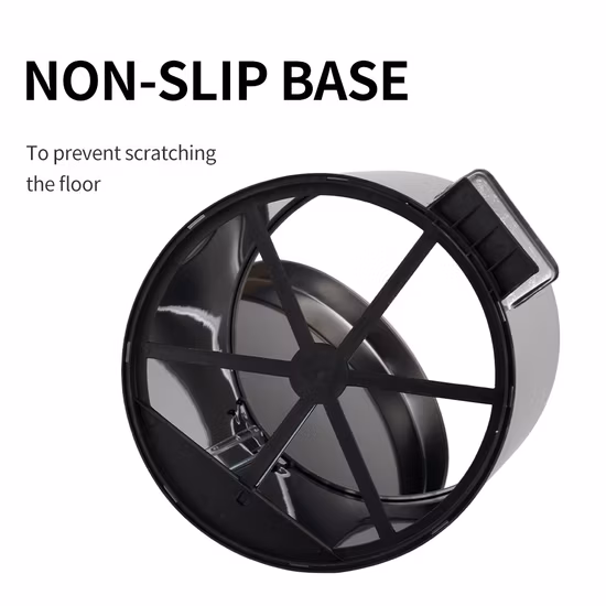 Guangdong Öffentlicher Mülleimer, Edelstahl, bunt, für Zuhause, Badezimmer, Küche, Abfalleimer